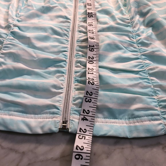 Zenergy Chico Blue/White Striped Jacket w/ Pockets Small - Picture 13 of 14